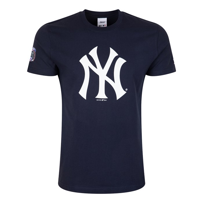 New York Yankees Awake x MLB Miesten T-paita Laivastonsininen - New Era Vaatteet Myynti FI-934870